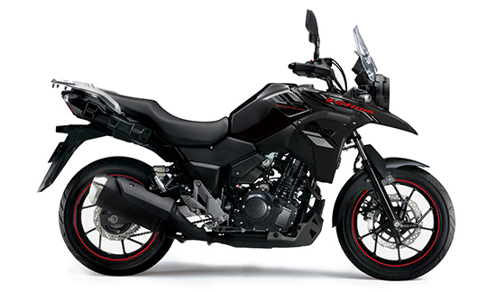 SUZUKI Vストローム250SX カウル 2024@Vストローム250SX】カスタム紹介「純正カウル（ブラック